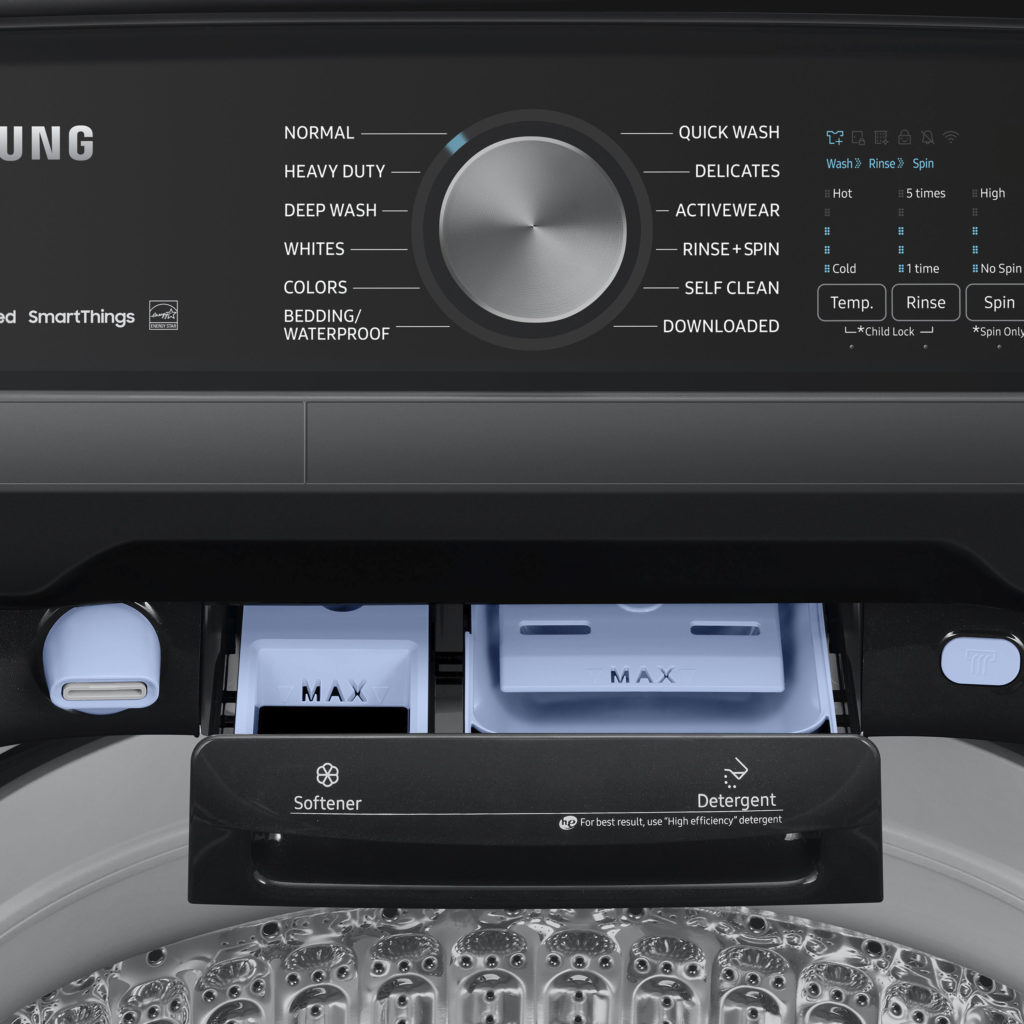 Samsung WA52A5500AV Control