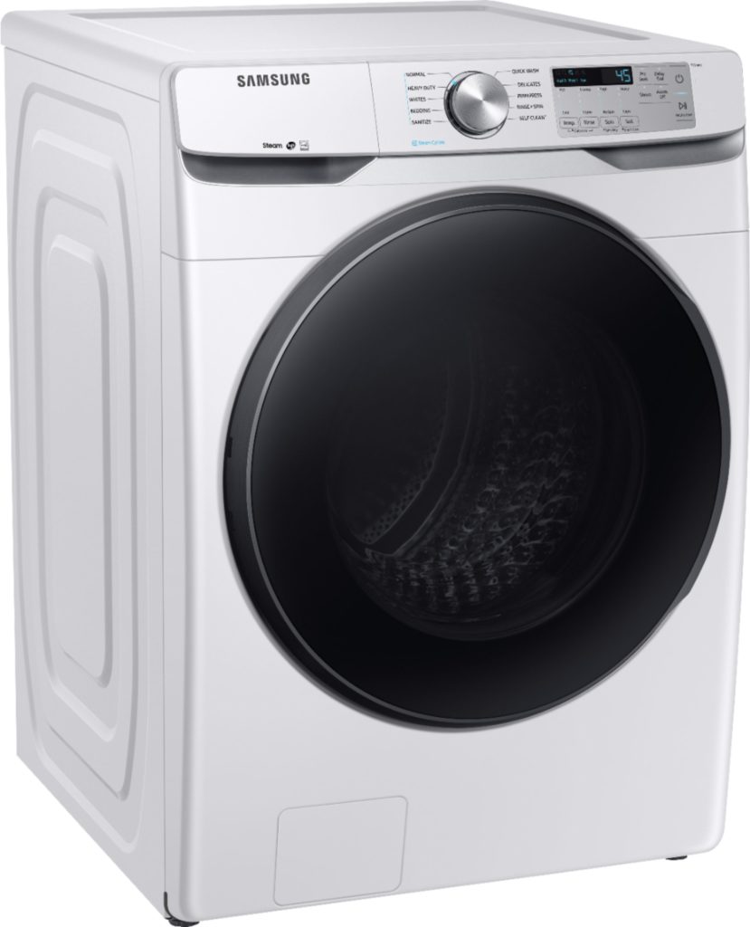 Samsung WF45R6100AW Left Side