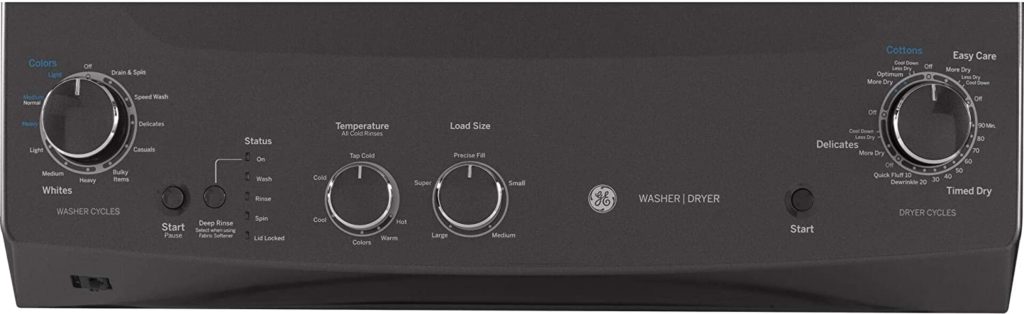 GE GUD27GSPMDG Control Panel