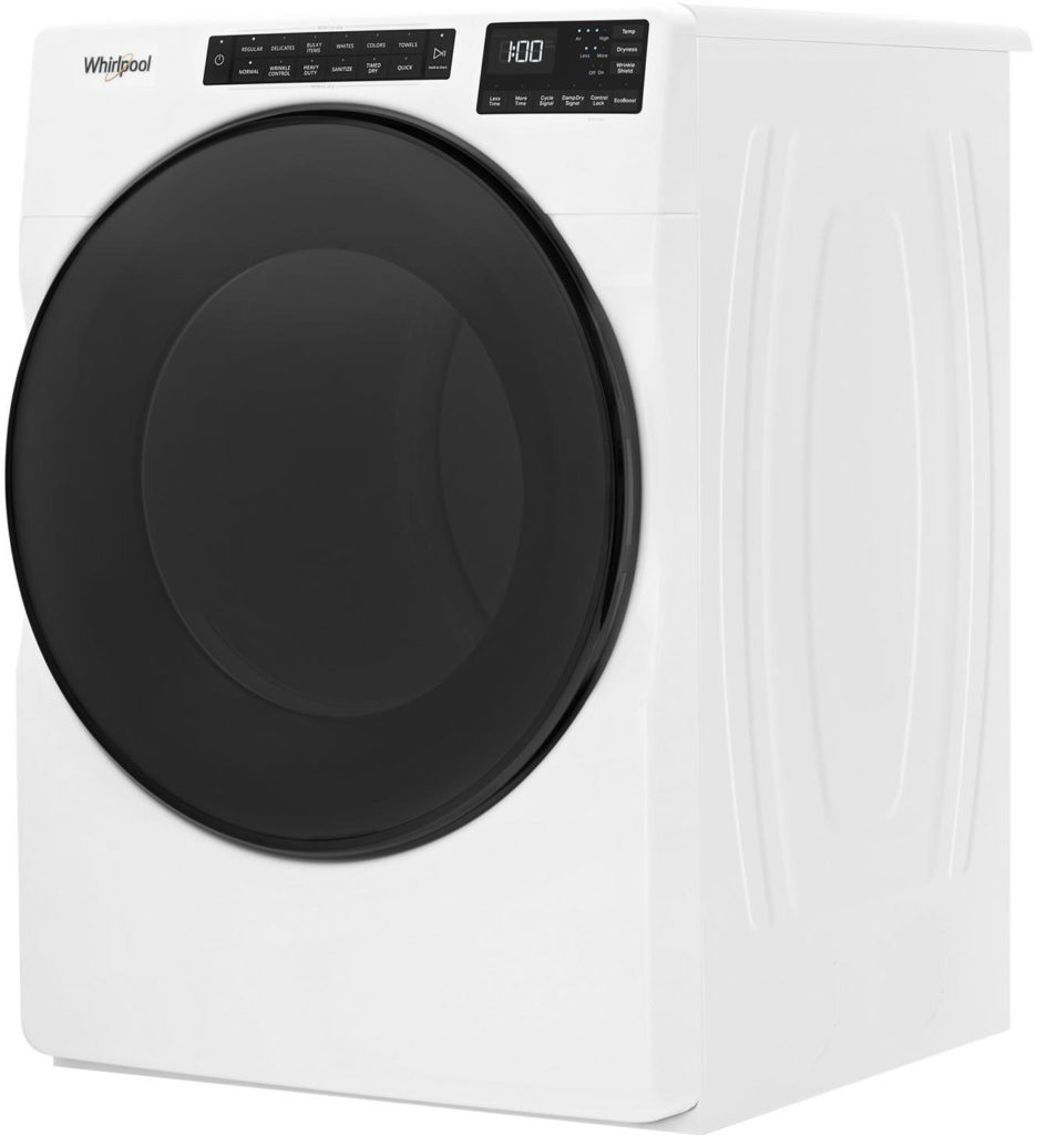 Whirlpool WED5605MW Right Side