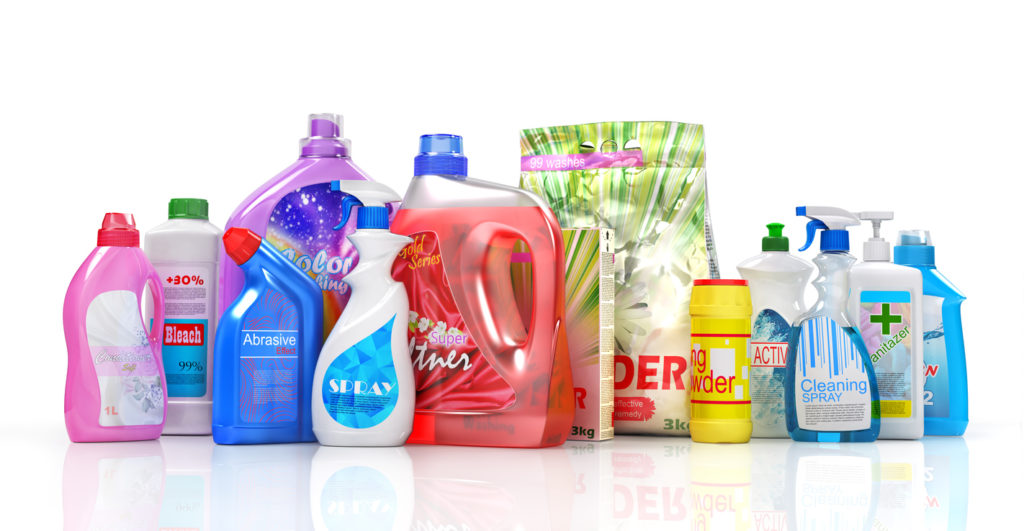 Various detergents that can be used on black clothes.